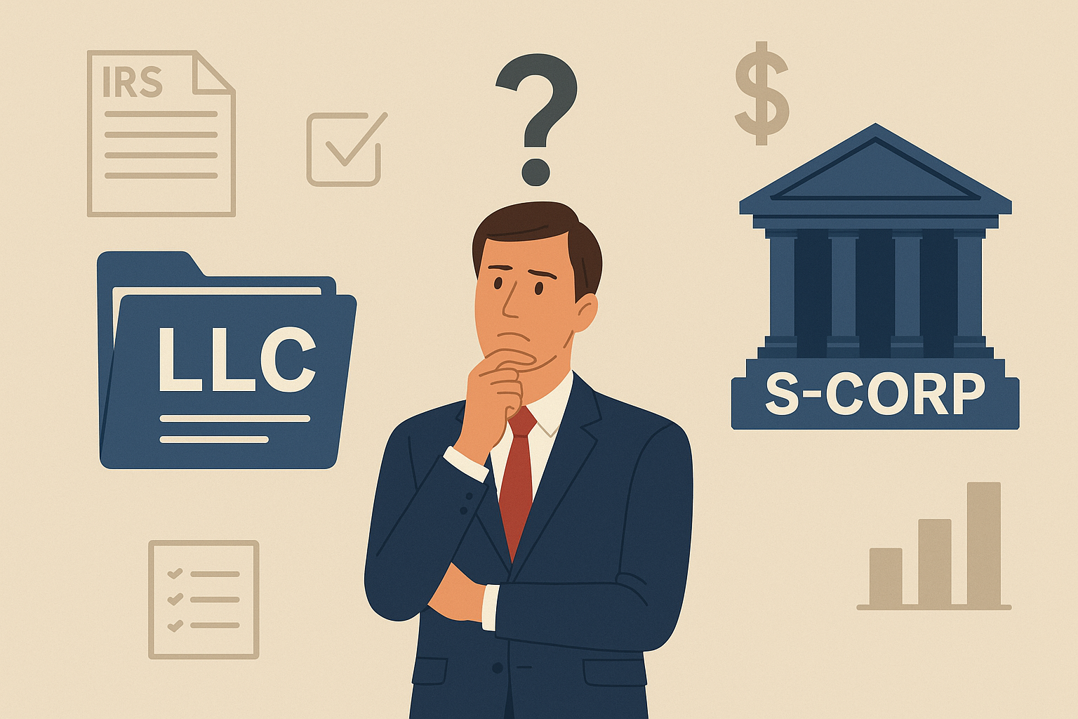 Single-Member LLC için S-Corp Seçimi